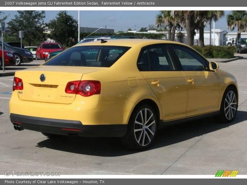 Fahrenheit Yellow / Anthracite 2007 Volkswagen Jetta GLI Fahrenheit Edition Sedan