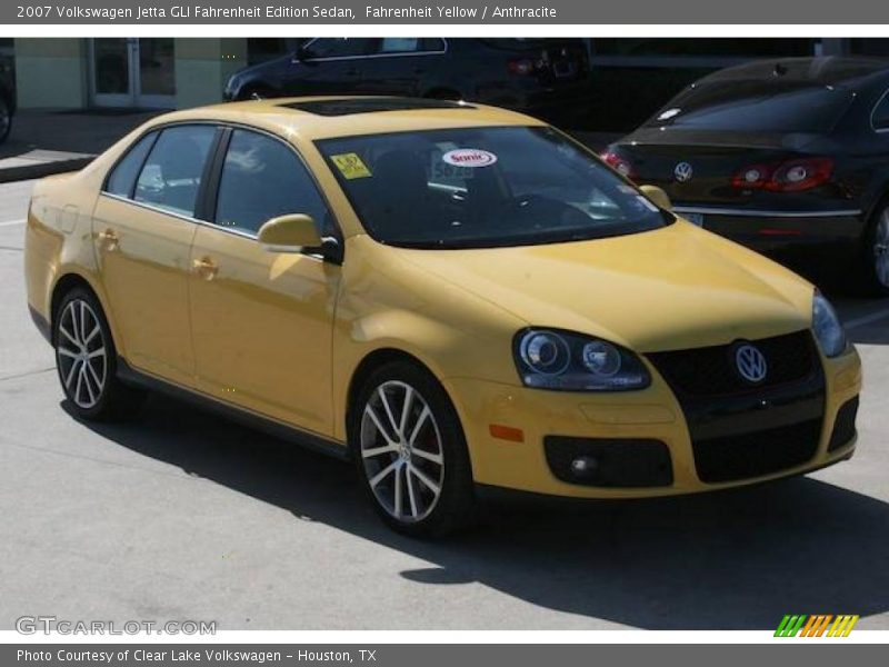 Fahrenheit Yellow / Anthracite 2007 Volkswagen Jetta GLI Fahrenheit Edition Sedan