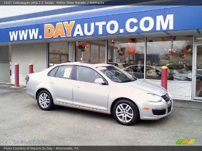 Reflex Silver Metallic / Anthracite 2007 Volkswagen Jetta 2.5 Sedan