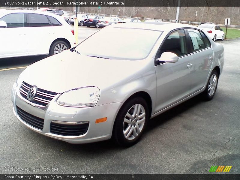 Reflex Silver Metallic / Anthracite 2007 Volkswagen Jetta 2.5 Sedan