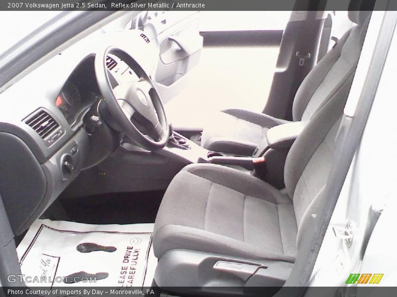 Reflex Silver Metallic / Anthracite 2007 Volkswagen Jetta 2.5 Sedan