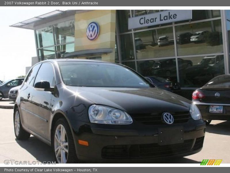 Black Uni / Anthracite 2007 Volkswagen Rabbit 2 Door