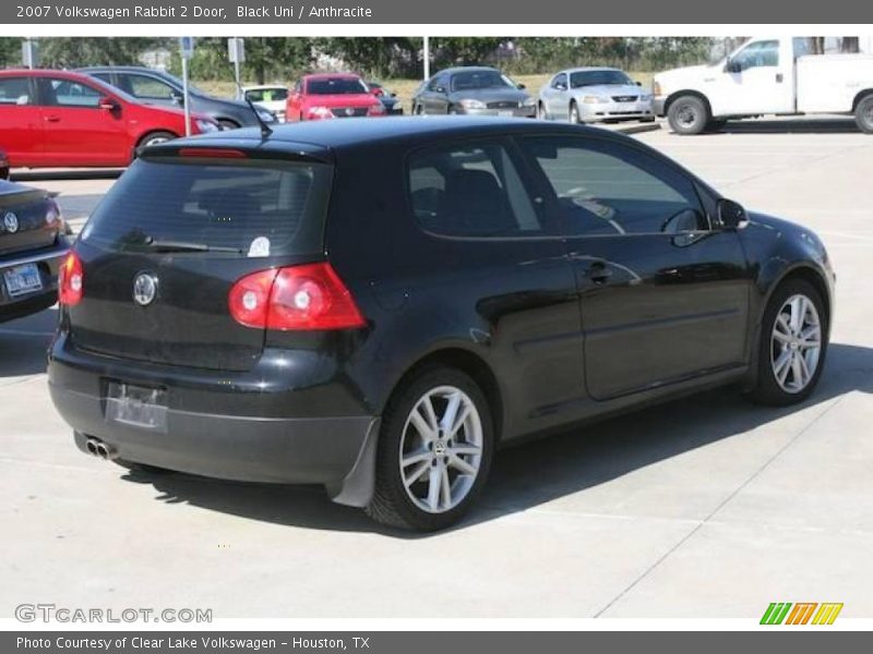 Black Uni / Anthracite 2007 Volkswagen Rabbit 2 Door