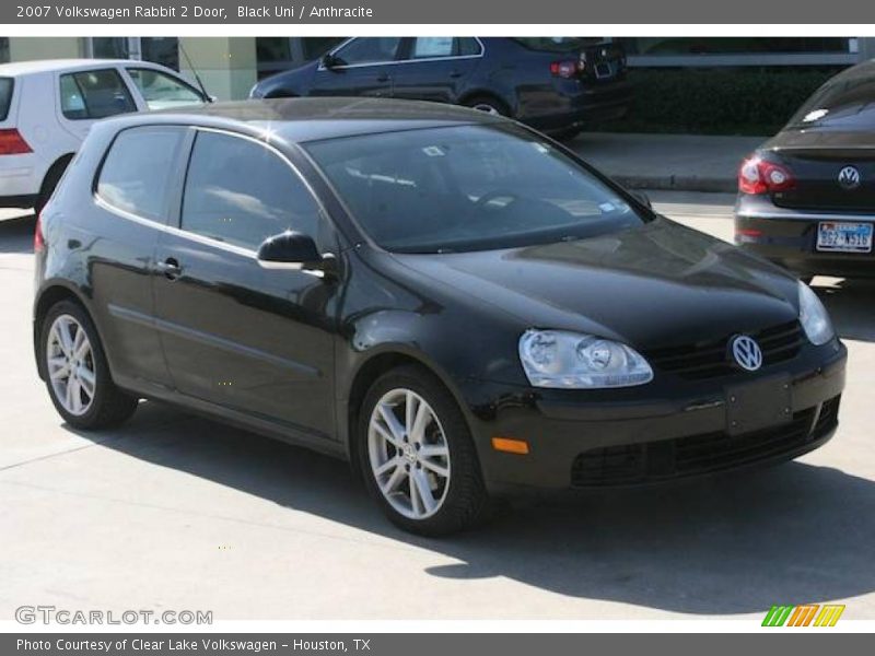 Black Uni / Anthracite 2007 Volkswagen Rabbit 2 Door