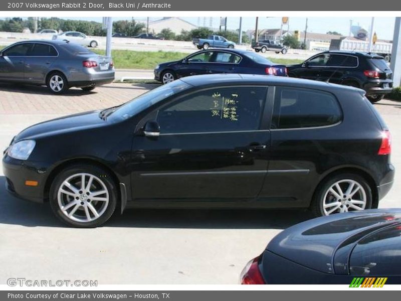 Black Uni / Anthracite 2007 Volkswagen Rabbit 2 Door