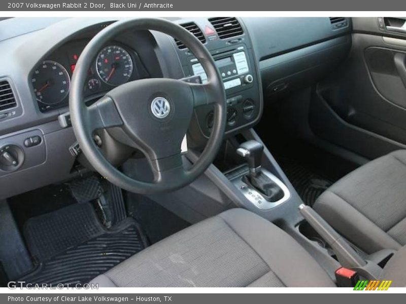 Black Uni / Anthracite 2007 Volkswagen Rabbit 2 Door