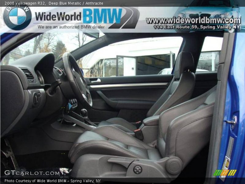 Deep Blue Metallic / Anthracite 2008 Volkswagen R32