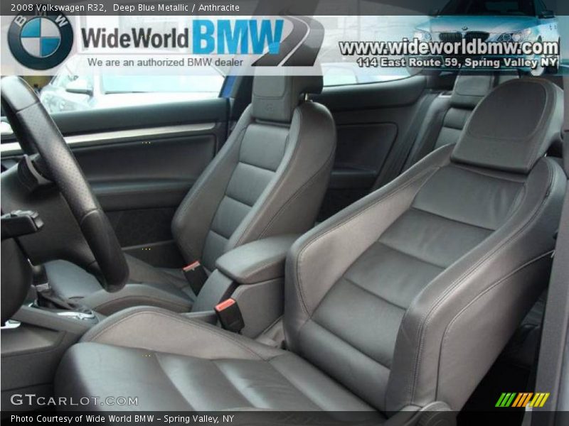 Deep Blue Metallic / Anthracite 2008 Volkswagen R32