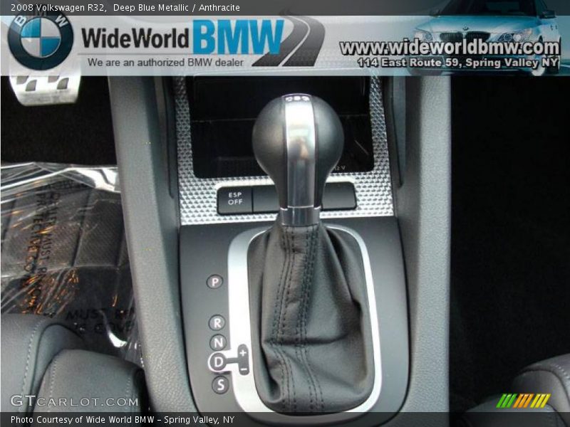 Deep Blue Metallic / Anthracite 2008 Volkswagen R32