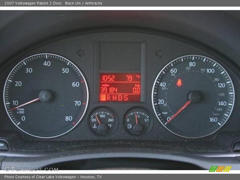 Black Uni / Anthracite 2007 Volkswagen Rabbit 2 Door