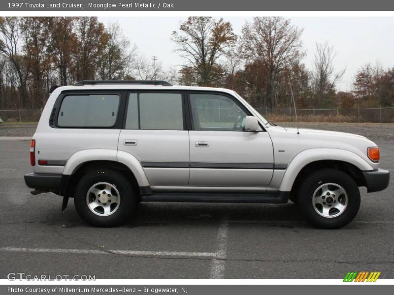 Moonglow Pearl Metallic / Oak 1997 Toyota Land Cruiser