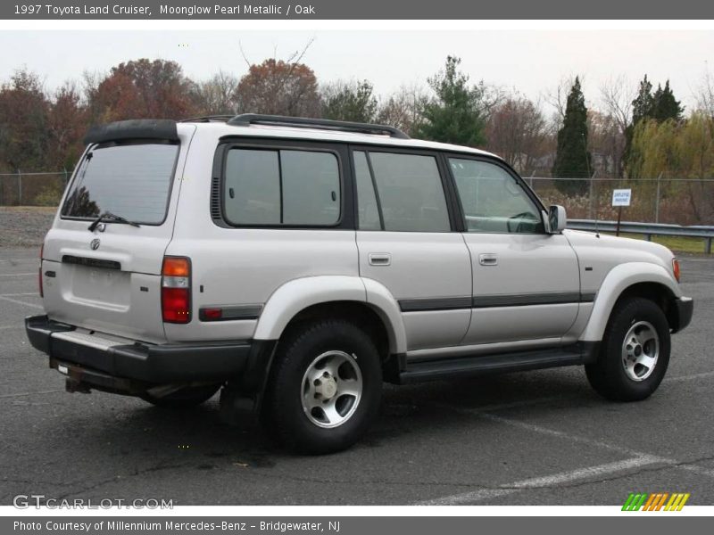 Moonglow Pearl Metallic / Oak 1997 Toyota Land Cruiser
