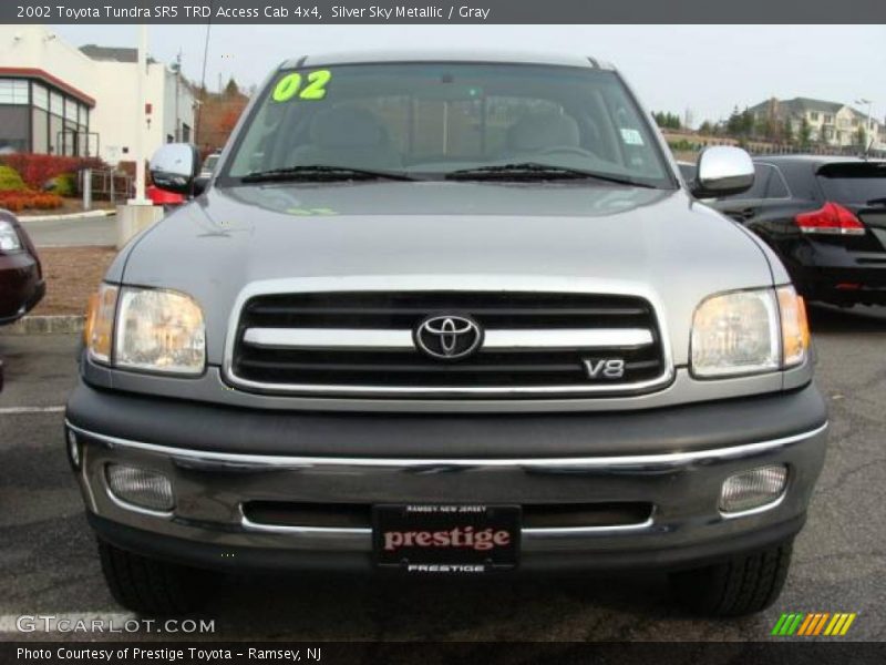 Silver Sky Metallic / Gray 2002 Toyota Tundra SR5 TRD Access Cab 4x4