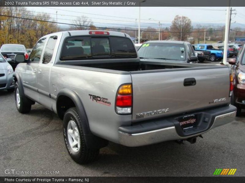 Silver Sky Metallic / Gray 2002 Toyota Tundra SR5 TRD Access Cab 4x4