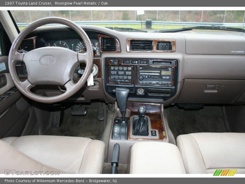 Moonglow Pearl Metallic / Oak 1997 Toyota Land Cruiser