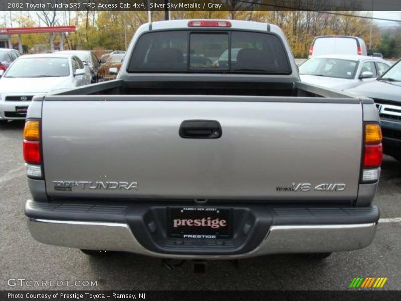 Silver Sky Metallic / Gray 2002 Toyota Tundra SR5 TRD Access Cab 4x4