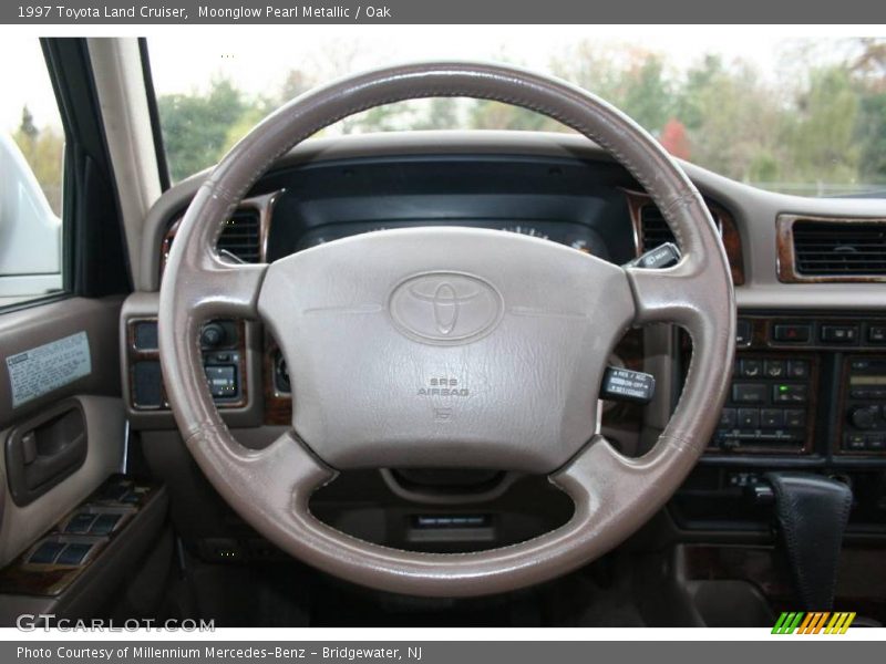 Moonglow Pearl Metallic / Oak 1997 Toyota Land Cruiser