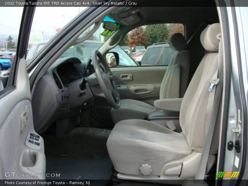 Silver Sky Metallic / Gray 2002 Toyota Tundra SR5 TRD Access Cab 4x4