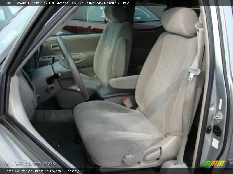 Silver Sky Metallic / Gray 2002 Toyota Tundra SR5 TRD Access Cab 4x4