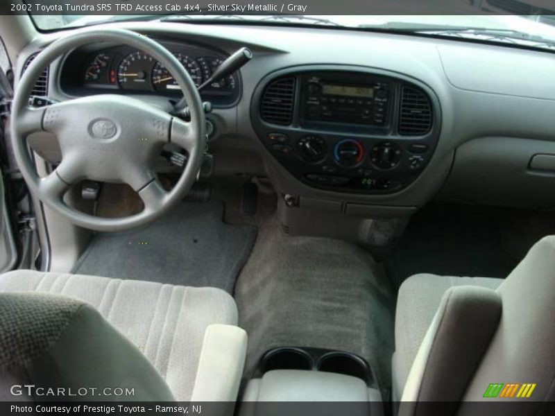 Silver Sky Metallic / Gray 2002 Toyota Tundra SR5 TRD Access Cab 4x4