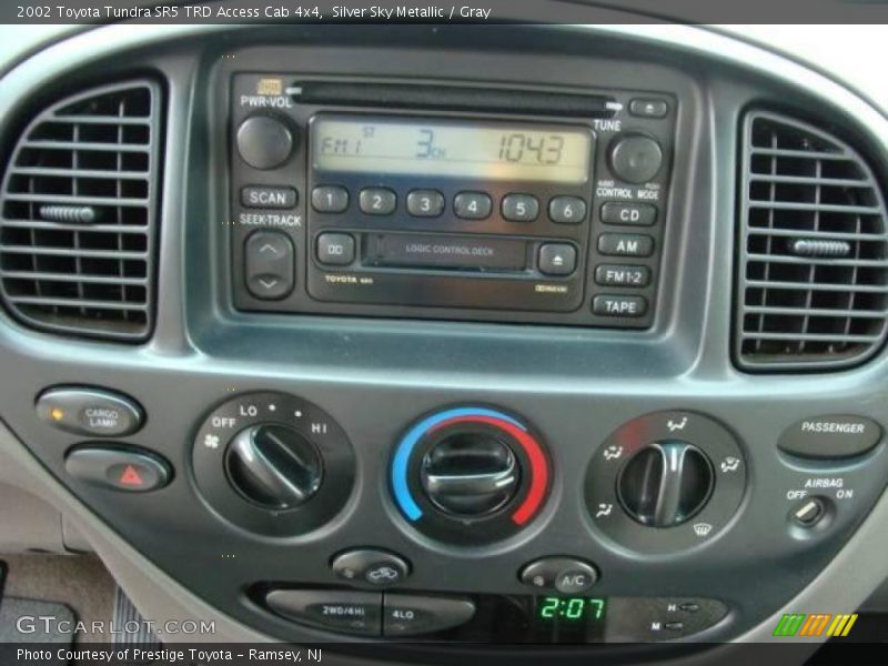 Silver Sky Metallic / Gray 2002 Toyota Tundra SR5 TRD Access Cab 4x4