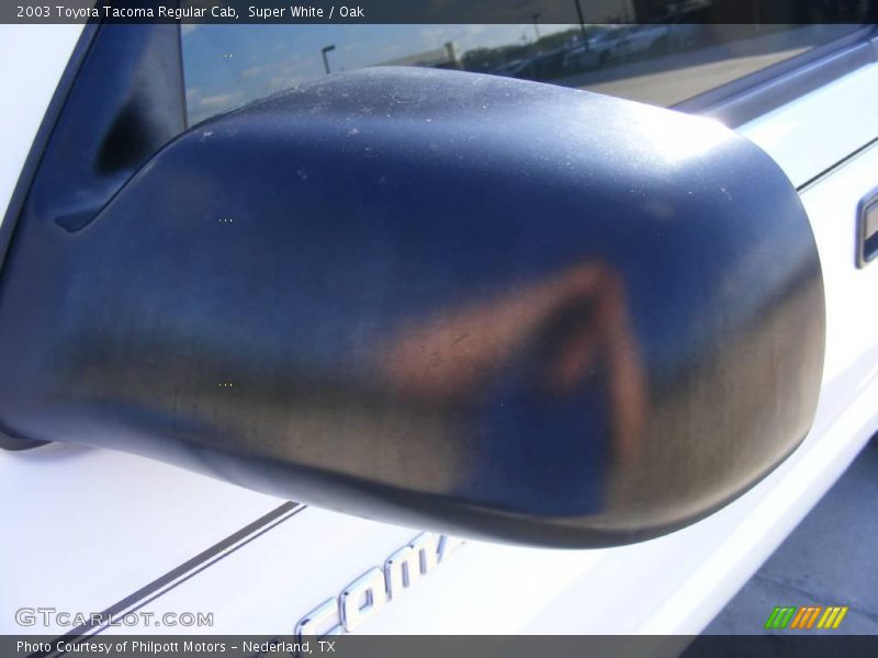 Super White / Oak 2003 Toyota Tacoma Regular Cab