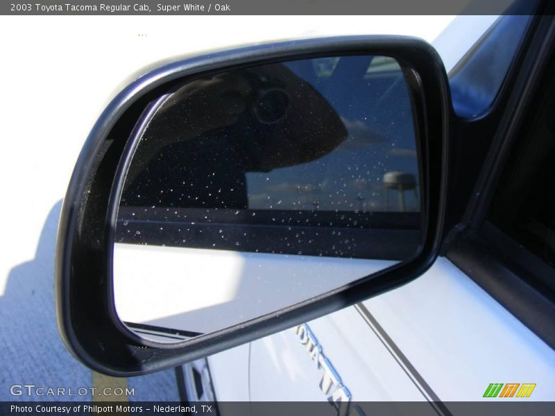 Super White / Oak 2003 Toyota Tacoma Regular Cab