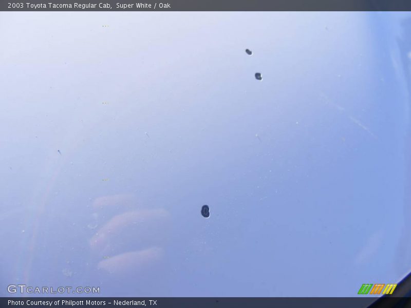 Super White / Oak 2003 Toyota Tacoma Regular Cab