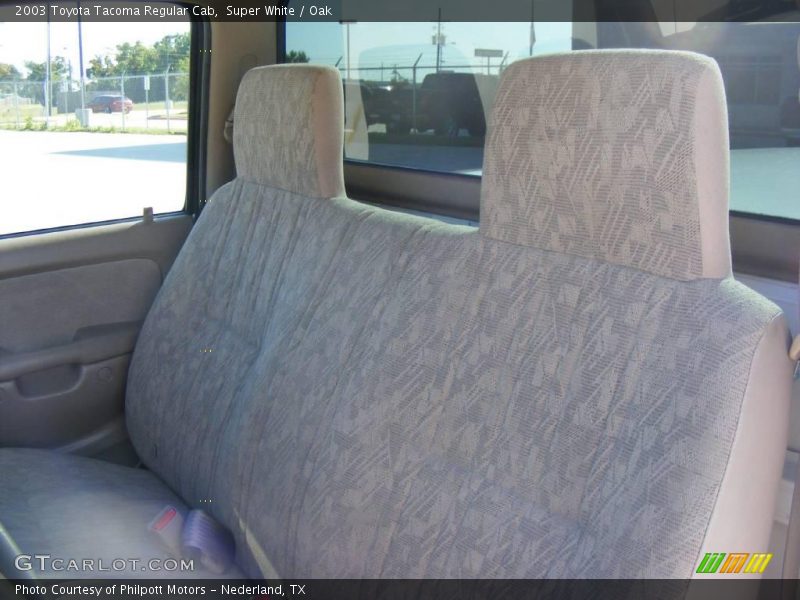 Super White / Oak 2003 Toyota Tacoma Regular Cab