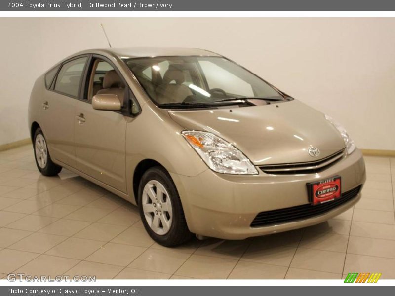 Driftwood Pearl / Brown/Ivory 2004 Toyota Prius Hybrid