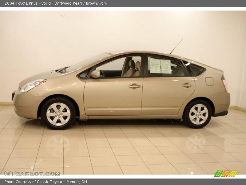 Driftwood Pearl / Brown/Ivory 2004 Toyota Prius Hybrid