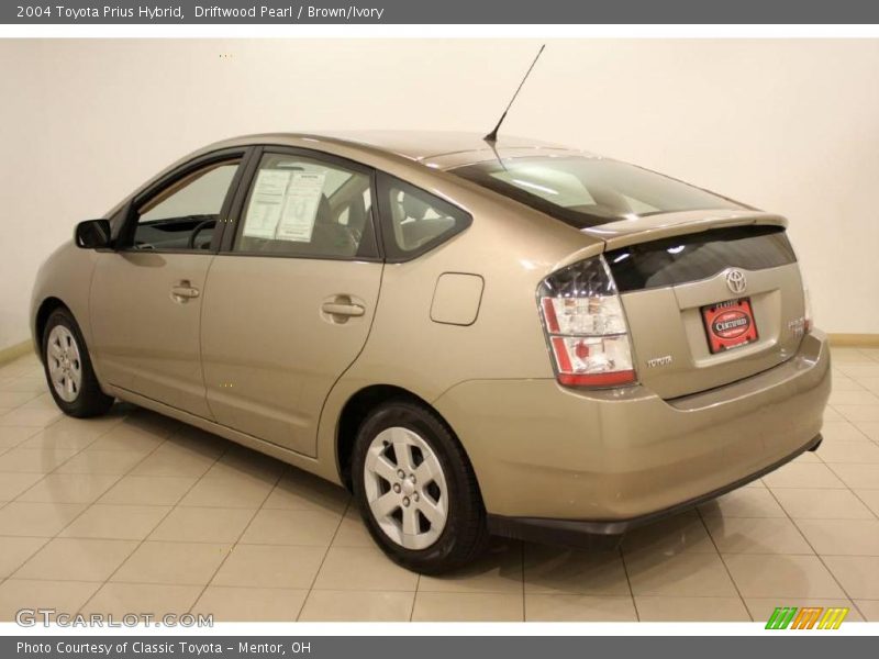 Driftwood Pearl / Brown/Ivory 2004 Toyota Prius Hybrid