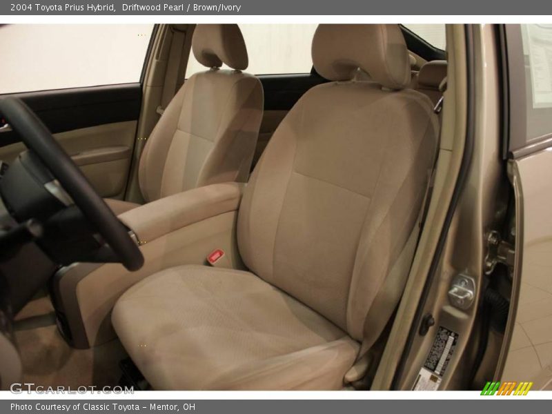 Driftwood Pearl / Brown/Ivory 2004 Toyota Prius Hybrid