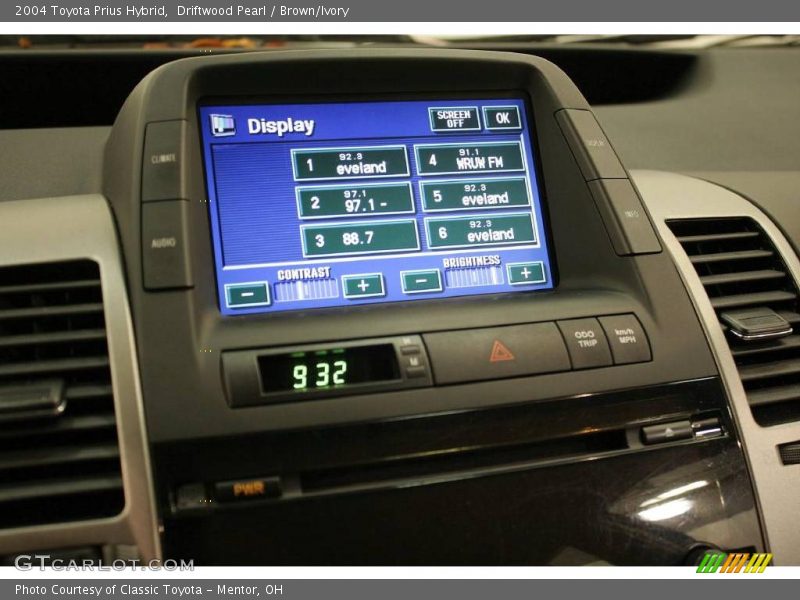 Driftwood Pearl / Brown/Ivory 2004 Toyota Prius Hybrid