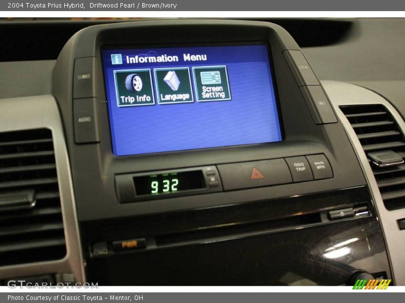 Driftwood Pearl / Brown/Ivory 2004 Toyota Prius Hybrid