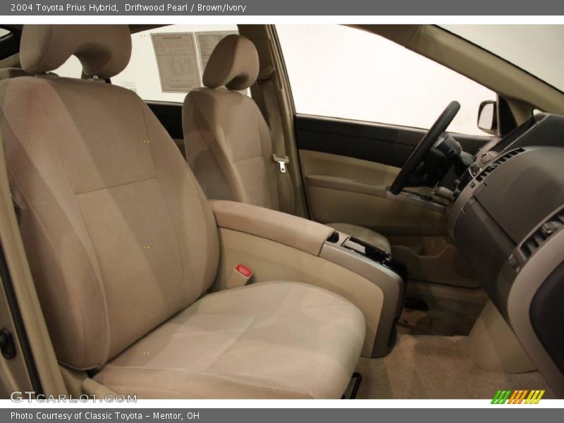 Driftwood Pearl / Brown/Ivory 2004 Toyota Prius Hybrid