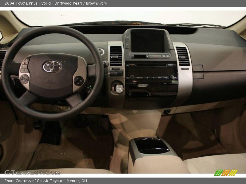 Driftwood Pearl / Brown/Ivory 2004 Toyota Prius Hybrid