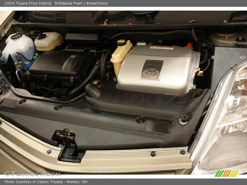 Driftwood Pearl / Brown/Ivory 2004 Toyota Prius Hybrid