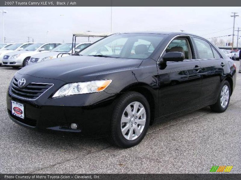 Black / Ash 2007 Toyota Camry XLE V6