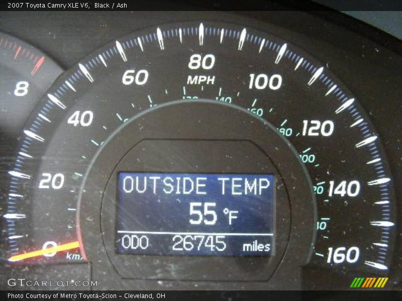 Black / Ash 2007 Toyota Camry XLE V6