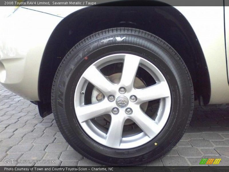 Savannah Metallic / Taupe 2008 Toyota RAV4 Limited