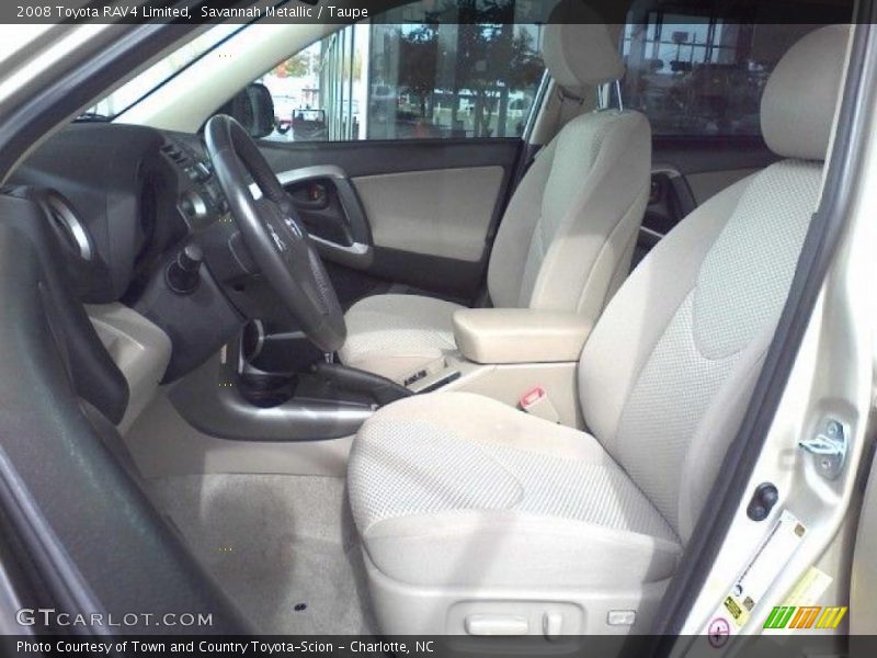 Savannah Metallic / Taupe 2008 Toyota RAV4 Limited