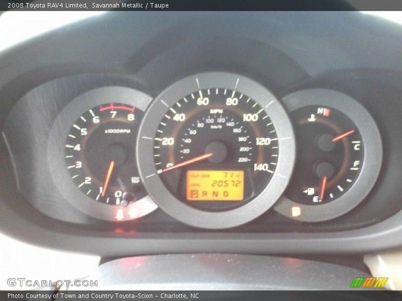 Savannah Metallic / Taupe 2008 Toyota RAV4 Limited