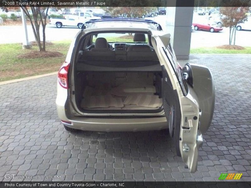 Savannah Metallic / Taupe 2008 Toyota RAV4 Limited