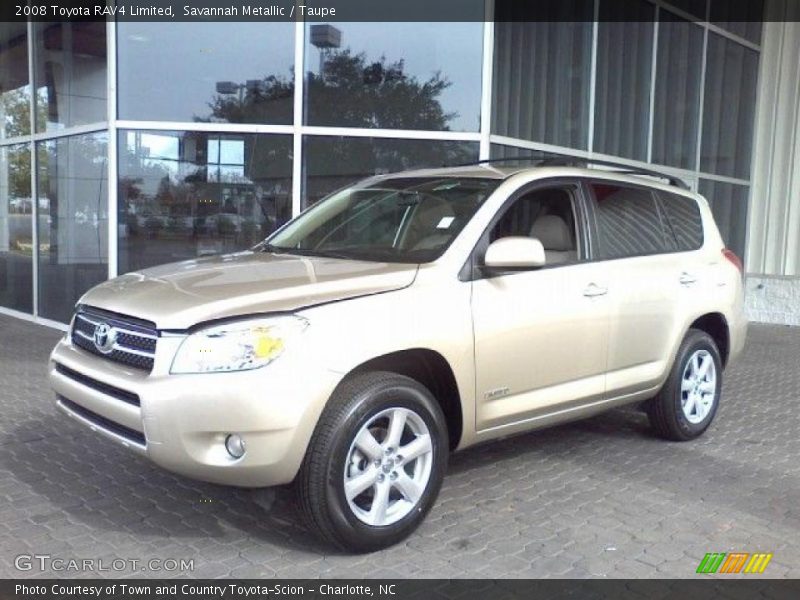 Savannah Metallic / Taupe 2008 Toyota RAV4 Limited