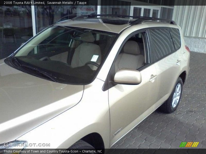 Savannah Metallic / Taupe 2008 Toyota RAV4 Limited