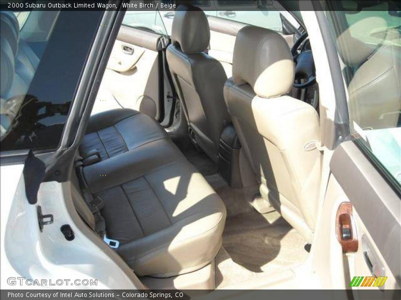 White Birch / Beige 2000 Subaru Outback Limited Wagon