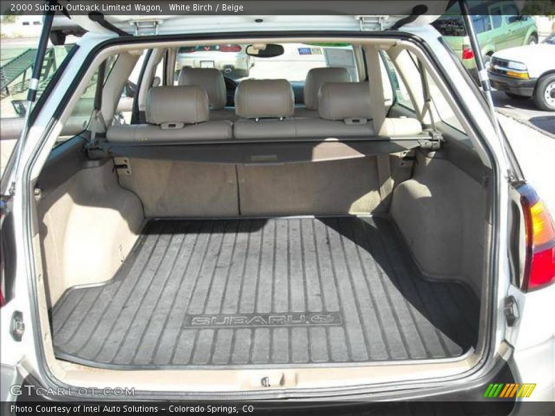 White Birch / Beige 2000 Subaru Outback Limited Wagon