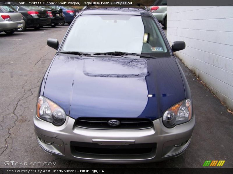 Regal Blue Pearl / Gray Tricot 2005 Subaru Impreza Outback Sport Wagon
