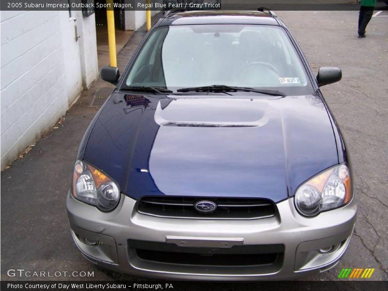 Regal Blue Pearl / Gray Tricot 2005 Subaru Impreza Outback Sport Wagon